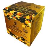 Kefo Gold 26 mm Hindistan Cevizi Nargile Kömürü 1 kg Kokusuz ve Kolay Tutuşma Özelliği