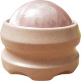 Kegel - Roll On Selülit Masaj Aleti Topu Krem Renk – 360° Döner Masaj Küresi | Vücut & Selülit Masaj Aparatı