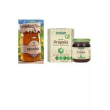 Kehribal Çiçek Balı 850 Gr & Propolis Arı Sütü Polen Bal 220 Gr