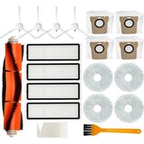 Keioug Xiaomi Robot Vakum L10S Ultra X10+ X10 Plus B101GL Yedek Parça Aksesuarları Ana Yan Fırça Hepa Filtre Toz Torbası Paspas (Yurt Dışından) - Süpürge Yedek Parçaları