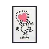 Keith Haring Aşk Sevgi Birlik Ve Umut Temalı Pop Art Hediye Kartı & Kartpostal 10X15 Cm