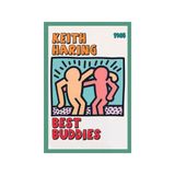 Keith Haring Best Buddies (En İyi Dostlar) Pop Art Hediye Not Kartı & Kartpostal 10X15 Cm