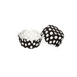 Kek Kalıbı Pet Kapsül 65*38 Mm Kağıt Cupcake Kağıdı - 100 Adet Puantiyeli Beyaz