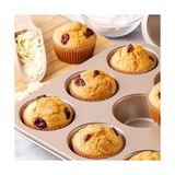 Kek Kapları, Premium Kalite Yağ Geçirmez Muffin Kapları, 100 Adet, Doğal ve Kokusuz, Fırın ve Mikrodalga Uyumlu, Ev ve Profesyonel Kullanım Için - standart