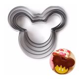 Kek Kurabiye Ve Pasta Kalıbı Metal 5 Li Set Mickey Mause