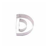Kek Kurabiye Ve Pasta Kalıbı Metal D Harfİ Büyük Boy Alfabe 8.5 CM
