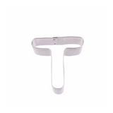 Kek Kurabiye Ve Pasta Kalıbı Metal T Harfİ Büyük Boy Alfabe 8.5 CM