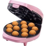 Kek Pop Makinesi,12'li Pişirme Kapasiteli, Yapışmaz Kaplama, 700W - Pembe
