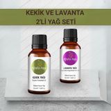 Kekik Yağı ve Lavanta Yağı 2'li Set - Aromatik Uçucu Yağ 2 x 20 ml
