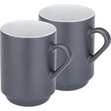Kela Gri Mattia 2'li Kupa Seti 300 ml - Standart