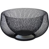 Kela Marlo Siyah Metal Meyve Kasesi 22,5 cm - Standart