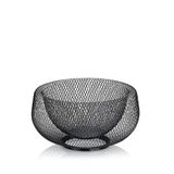 Kela Marlo Siyah Metal Meyve Kasesi 28,5 Cm