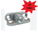 Kelebek Bağlantı, Çektirme Zamak-Metal Köşe Birleştirme Kelebek Bağlantı (25 Adet)