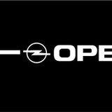 Kelebek cam Opel Nabız Kalp atışı sticker