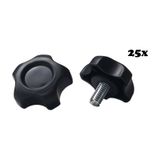 Kelebek Civatalı Çap 30 M6X12 MM 25 Adet Vida
