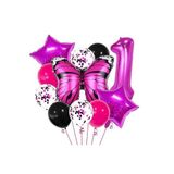 Kelebek Doğum Günü Partisi Balonları,Yaş Balon Set, 1