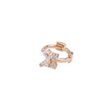 KELEBEK HALKA GÜMÜŞ TRAGUS PIERCING - ROSE BAKIR