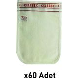 Kelebek Kalin Kese 60 Adet Sert Hamam Kese Gelin Kesesi
