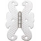 Kelebek Menteşe Metal 40 * 65mm Nikel (2 Adet)