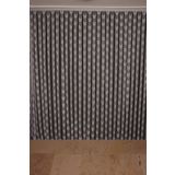 KELEBEK MODEL GRİ RENK İP PERDE HAZIR DÜĞMELERİ DİKİLMİŞ İP PERDE 300*270 cm