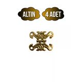 Kelebek Tavla Menteşesi Mobilya Kutu Menteşesi(Altın)(En:3cm Boy:2cm) Altın Altın - 4 Adet