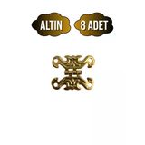 Kelebek Tavla Menteşesi Mobilya Kutu Menteşesi(Altın)(En:3cm Boy:2cm) Altın Altın - 8 Adet