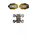Kelebek Tavla Menteşesi Mobilya Kutu Menteşesi(Gümüş)(En:3cm Boy:2cm) Gümüş Gümüş - 2 Adet