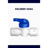 Kelebek Vana Su arıtma Cihazları İçin VANA
