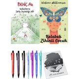 Kelebek Zihinli Çocuk ve Bülbüllerin Şarkı Söylediği Yer 2'li Set - Kalem