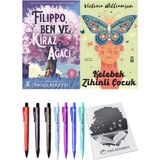 Kelebek Zihinli Çocuk ve Filippo, Ben ve Kiraz Ağacı 2li Set