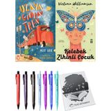Kelebek Zihinli Çocuk ve Uzaya Giden Tren 2li Set