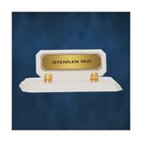 Kelebekler Diyarı Kişiselleştirilebilir Ahşap Masa Isimliği
