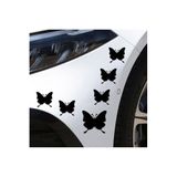 Kelebekler Resmi Oto Araba Cam Sticker Çıkartma Bilgisayarlar,Kamyonlar, Motosikletler İçin