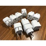 Kelepir Fırsatlar 10 Adet Ingiliz Tipi Yurt Dışı Üniversal Topraklı Priz Dönüştürücü ve Çevirici Güç Adaptörü 10A 250V