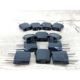 Kelepir Fırsatlar 12 Adet Amerikan Fişini Türk Fişine Çevirici Adaptör Türkiye Elektrik Priz Dönüştürücü Yerli Üretim