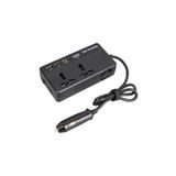 Kelepir Fırsatlar 3 USB Çıkışlı 220 Volt Elektrik Üreten Karavan Araba içi Çakmalık invertör KPF98-F13