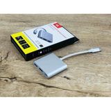 Kelepir Fırsatlar 3'in1 Type-C To HDMI 4K USB 3.0 Dönüştürücü Adaptör Matebook Samsung S8 S9 S10 Honor Dell Lg - Çok Renkli - Standart