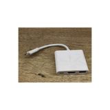 Kelepir Fırsatlar Beyaz Renk 4k Çözünürlük Hdmı + Usb 3.0 + Type C 5in1 Çevirici Dönüştürücü Adaptör Hub Beyaz