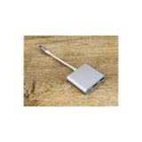 Kelepir Fırsatlar Type-c To Hdmi 4k Usb 3.0 Dönüştürücü Mac ile uyumlubook Pro 2015 2016 2017 Samsung S8 S9 S10 Uyumlu Adaptör gri
