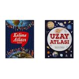 Kelime Atlası & Uzay Atlası (2 Kitap Set)