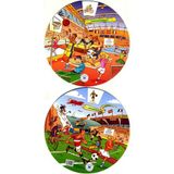 KELIME ÇARKI - SPOR (İNGILIZCE, İSPANYOLCA, ALMANCA, FRANSIZCA, İTALYANCA) MULTILINGUAL VOCABULARY WHEELS - SPORTS - KOLEKTIF