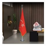 Kelime-i Tevhid Kırmızı Bayrak -Ofis -Makam-Toplantı Odaları -Direkli -Saçaklı Makam Bayrağı