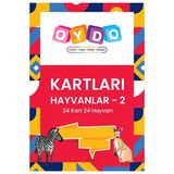 Kelime Kartları Hayvanlar 2 (2 Adet)