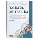 Kelime Manalı Talimül Müteallim Terümesi Ali Kara Şifa Yayın