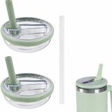 Kelira Pipetli Termos Sızdırmaz Kapak 1.18 Lt ve 1.20 Lt Uyumlu Bpa Içermez Premium Kalite - Yeşil