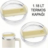 Kelira Termos Yedek Kapak 1.2 Lt ve 1.18 Lt Uyumlu - Krem