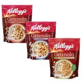Kellogg’s 3’lü Granola Paketi,Çikolata Parçacıklı&fındık,Karışık Meyveli,Antep Fıstıklı&Beyaz Çikolata