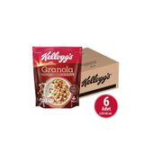 Kellogg's Çikolata Parçacıklı Ve Fındıklı Granola 250 gr X 6 Adet, %44 Yulaf, Lif Kaynağı, Kahvaltılık Gevrek