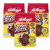 Kellogg's Coco Pops Kakaolu Mısır ve Buğday Gevreği 450 gr x 3 Adet
