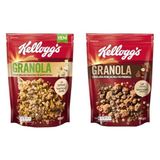 Kellogg's Granola Beyaz Çikolatali Antep Fıstikli 300 Gr & Granola Çikolata Parçacıklı ve Fındıklı 340 Gr